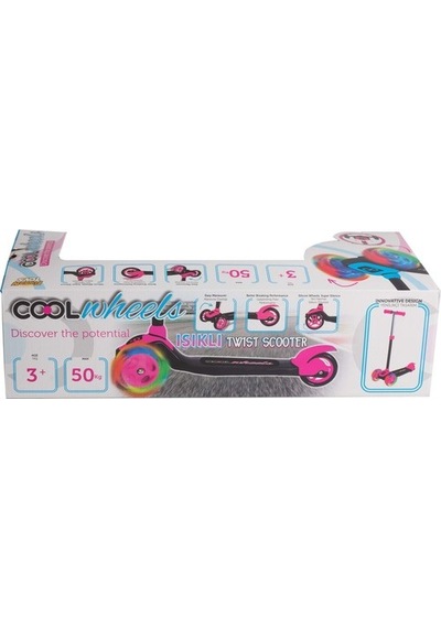 Cool Wheels Twist Led Işıklı Yükseklik Ayarlı Scooter