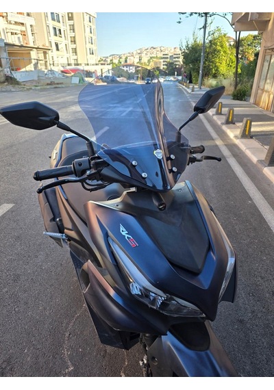 Motocam Kuba Vizy 50 Ön Cam 2025-2026 Model 43cm Füme Renkli Sportif