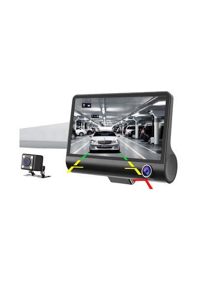 Araç Dvr Kamera Çift Lensli 4 İnç Ekranlı G Sensörlü 04466504
