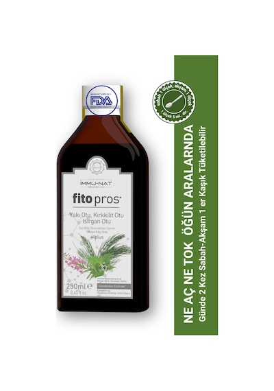 Fito Pros Yakı Otu Kırkkilit Otu Isırgan Otu Sıvı Bitki Ekstraktları Karışımı 250 Ml - Takviye Gıda