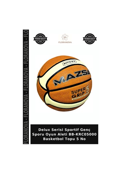Delux Serisi Sportif Genç Sporu Oyun Aleti Bb-krc05000 Basketbol Topu 5 No