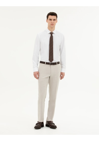Pierre Cardin Erkek Beyaz Gömlek Basic 50285562-vr013 Beyaz