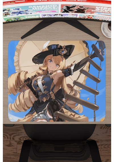Navia Genshin Impact Anime Gacha V3 - 48x40 Xl Gaming Mouse Pad Fare Altlığı