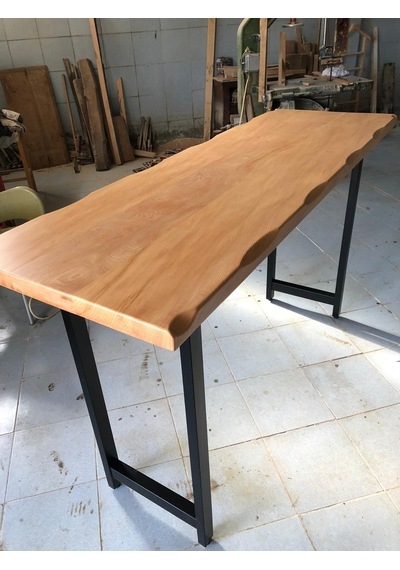 Bintaşmobilya Kütük Bar Masası 200X60.Cm
