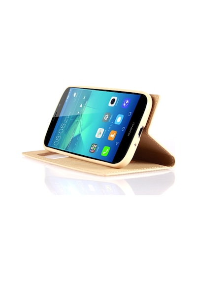 Huawei Gt3 Gizli Miknatisli Pencereli Magnum Kilif Gold 149967784
