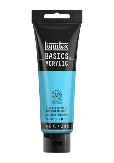 Liquitex Basics Akrilik 118Ml - Light Blue Permanent N 770