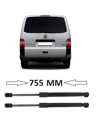 Volkswagen Transporter T5 2004-2015 Uyumlu Sağ + Sol Takım Bagaj Amortisörü 2 Adet 755mm 7h0827550 Bagaj Amortisörü Volkswagen Transporter T5 2004-2015 Uyumlu Sağ + Sol Takım Bagaj Amortisörü 2 Adet 755mm 7h0827550 Bagaj Amortisörü