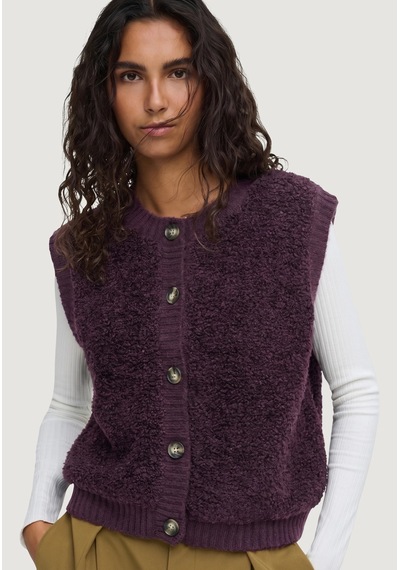 Jdy Jdyeira Life S/l On Button Vest Knt Noos Kadın Yelek 15359800 Mor