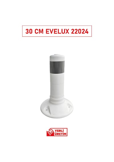 22024 Tpe S Şerit Ayırıcı Esnek Delinatör 30 Cm Kompakt Boyutlu Trafik Yönlendirme Butonu