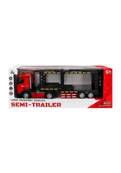 Uzaktan Kumandalı Treyler 6 Fonksiyonlu Büyük Taşıyıcı Tır Oyuncak Semi Trailer Çocuk Oyuncağı