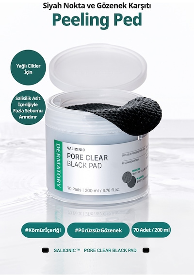 Dermatory Salicinic Pore Clear Black Pad
