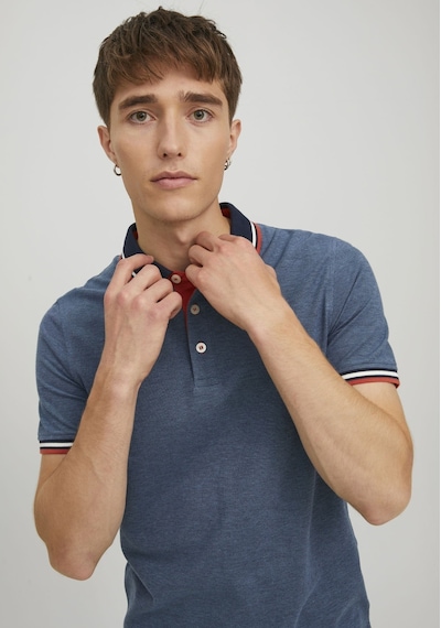 Jack & Jones Basic Polo Tişört-Paulos 12136668 Denim Blue Lacivert Jack & Jones Basic Polo Tişört-Paulos 12136668 Denim Blue Lacivert