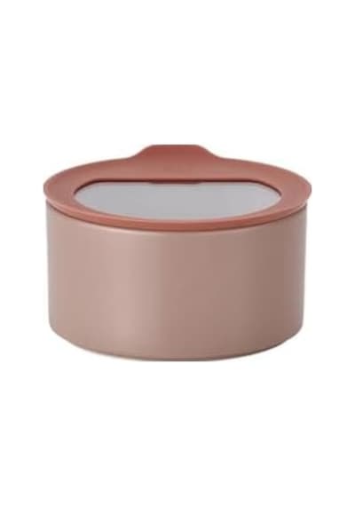 Neoflam Fika One Seramik Saklama Kabı 600ml Pembe D-neone060-03 Açık Ahşap