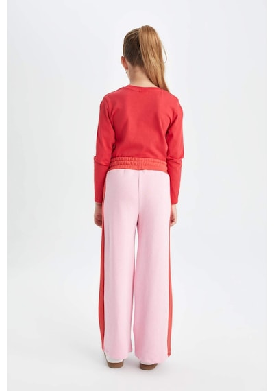 Defacto Kız Çocuk Renk Bloklu Wide Leg Geniş Bol Paça Eşofman Altı C9673A824AUPN649 Pembe Defacto Kız Çocuk Renk Bloklu Wide Leg Geniş Bol Paça Eşofman Altı C9673A824AUPN649 Pembe