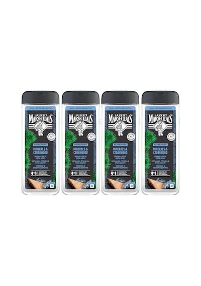 Duş Jeli Men Serisi Mineral Ve Sedir Ağacı 4 X 400 Ml Açık Mavi