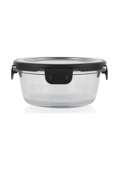 Retro Kilitli Saklama Kabı Yuvarlak 400 Ml-ınox Inox