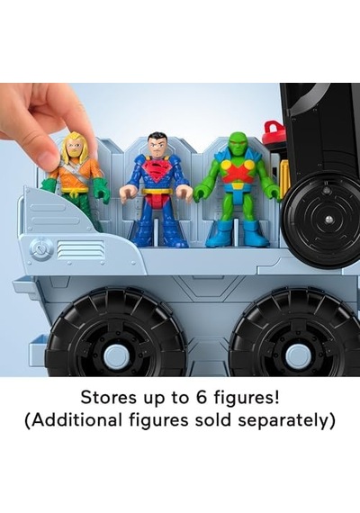 Imaginext Dc Super Dönüşebilen Bat-tank Imaginext Dc Super Dönüşebilen Bat-tank Ve Batman Figürü, Işık Ve Ses Efektleri Hvy04