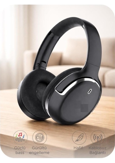 Başkenttekno HD60 Bluetooth Kulak Üstü Kablosuz Kulaklık