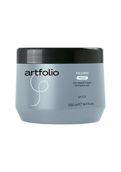 Artfolio Kırılgan Ve Hasarlı Saçlar İçin Dolgunlaştırıcı Ve Nemlendirici Maske, 500ml