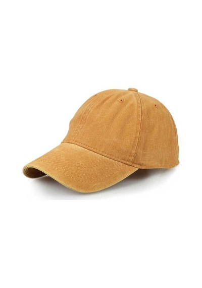 Perlotus Beyzbol Şapkası %100 Pamuk Düz Eskitme - Yeni Sezon Unisex (543066053)
