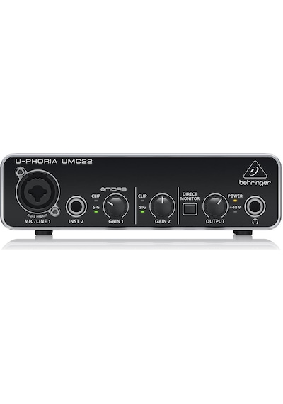 Behringer UMC22 Midas Mikrofon Preamfi 2x2 USB Ses Kartı