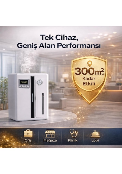 Coofbe Profesyonel 300m3 Etkili 200ml Cafe Hotel Oda Koku Makinası Aroma Difüzörü Parfüm Püskürtücü Acıbadem