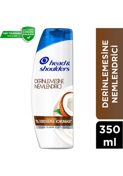 Head & Shoulders Derinlemesine Nemlendirici Kepeğe Karşı Etkili Şampuan 350 ML