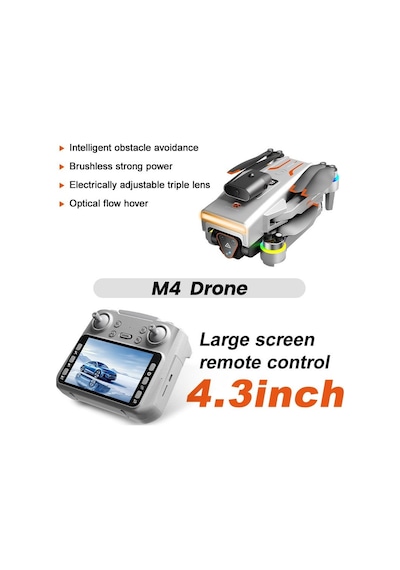 Aerial M4 Engel Tanıma Sensörlü, Katlanabilir Drone-1607
