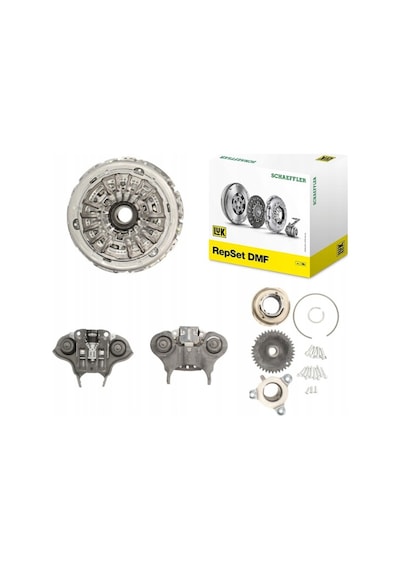 Renault Megane 4 - Iv Edc Otomatik Debriyaj Seti Baskı Balata Bilya - 1.5 Dci K9k - 302054315r - Luk