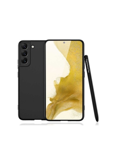 Galaxy S22 Plus Kılıf Zore Kalemli Ays Kapak Koyu Mor