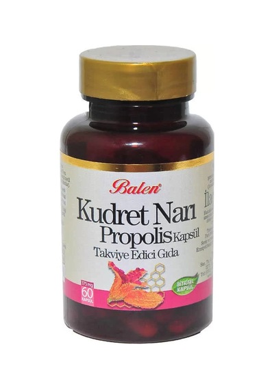 Kudret Narı Propolis 60 Kapsül