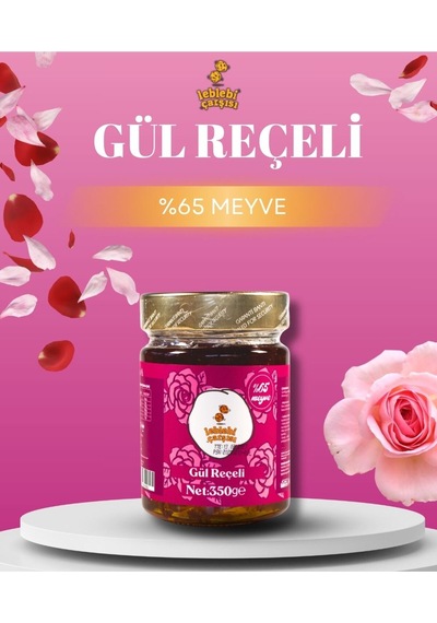 Leblebi Çarşısı Gül Reçeli 350 G