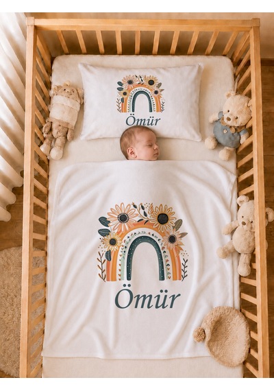 Pia Baby Kız Bebek Hastane Çıkışı 12 Parça %100 Pamuk İsme Özel Organik Baskılı Kese Hediyeli 100411k0x Ekru