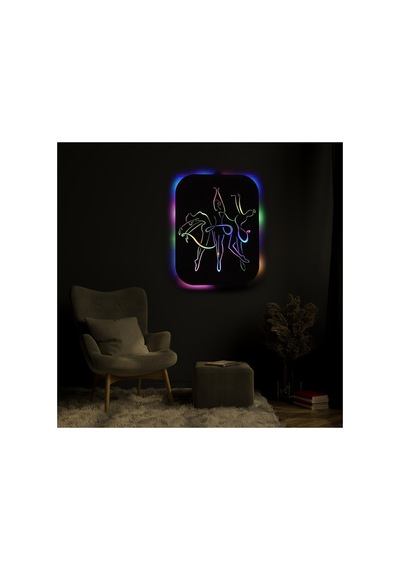 Led Işıklı Kişiselleştirilebilir Kadın Temalı Tablo Dans Eden Kızlar Dekoratif Gece Lambası Çok Renkli - 737244329 Çok Renkli Led Işıklı Kişiselleştirilebilir Kadın Temalı Tablo Dans Eden Kızlar Dekoratif Gece Lambası Çok Renkli - 737244329 Çok Renkli