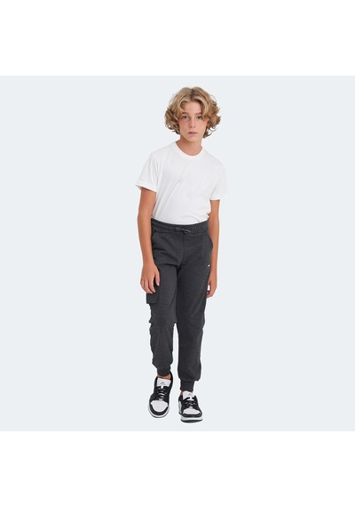 Slazenger LIVE IN Unisex Çocuk Eşofman Altı Koyu Gri