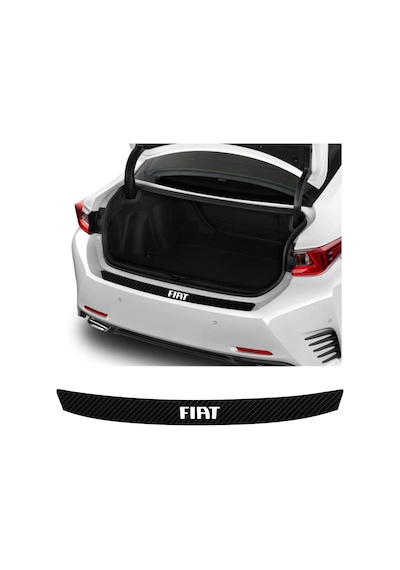 Fiat Linea İçin Uyumlu Aksesuar Oto Arka Tampon Bagaj Koruyucu Sticker 90 5 Cm