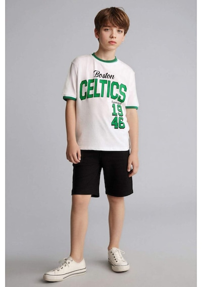 Defacto Nba Boston Celtıcs New Regular Fıt Bisiklet Yaka Tül Kısa Kollu Tişört Erkek Çocuk H2899a826hswt34 Beyaz-wt34 Defacto Nba Boston Celtıcs New Regular Fıt Bisiklet Yaka Tül Kısa Kollu Tişört Erkek Çocuk H2899a826hswt34 Beyaz-wt34