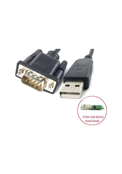 Ft232 Ftdı Usb Rs232 Db9 Dönüştürücü 1.8Mt