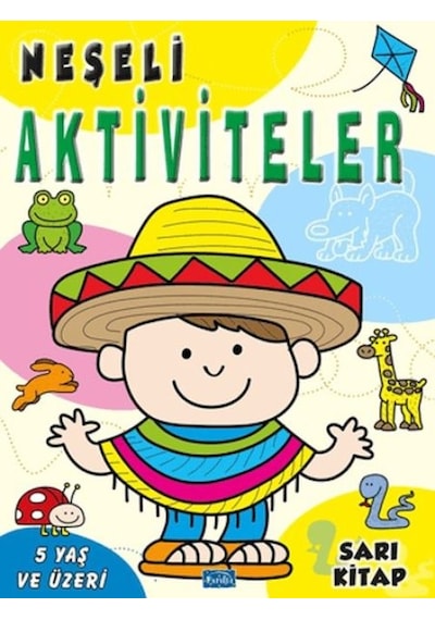 Neşeli Aktiviteler - Sarı - Yqbx-773048
