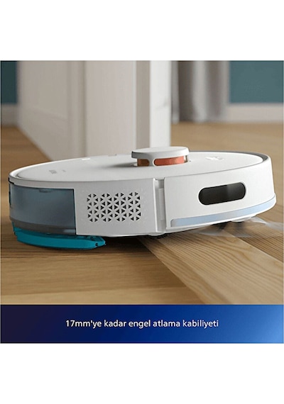 Philips HomeRun XU2000/22 2000 Serisi Aqua Akıllı Robot Süpürge Beyaz