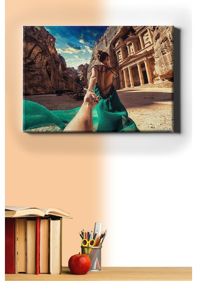 Webstyle Sayılarla Boyama Seti Kasnaklı Tatil Hatırası 50 X 65 Cm
