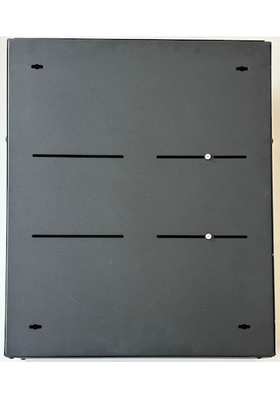 Nif Bilişim İki Yönlü Kilitli Metal Pano Hareketli Raf Kayıt Cihazı Panosu Dvr Box 55cmx45cmx15cm Siyah