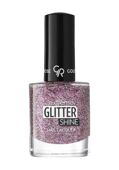 Golden Rose Glitter Shine Nail Lacquer 208