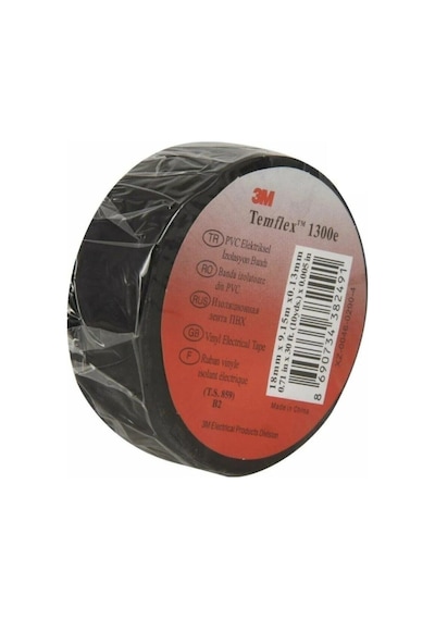 3m 10 Adet 3m Temflex Izole Elektrik Bantı Izole Bant