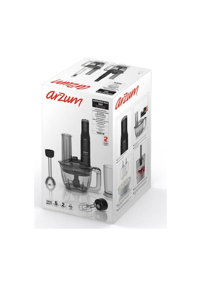 AR1187 Soprano Max Neo Multi Blender Seti 5 Fonksiyonlu 1200W