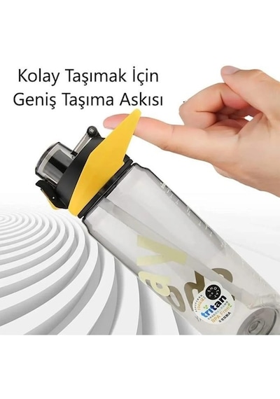 Shotay Tritan Siyah Matara 900 ML Siyah