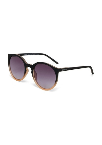 Okkia Berlino Unisex Güneş Gözlüğüsiyah - Pudra/ Lens: Siyah Gradyan Siyah