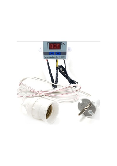 Dijital Isı Termostatı 220 V 1500 W Hazır Fişli Kablolu Set XH-W3001