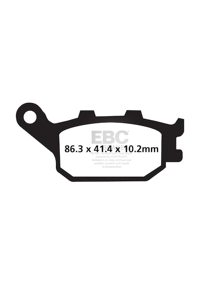 Suzuki Dl 650 Arka Yarı Sinter Fren Balatası Fa174V N11.1298