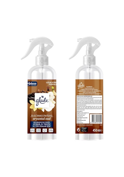 Ev Ve Tekstil Spreyi Oryantal Oud 450 Ml, Leke Bırakmaz Diğer